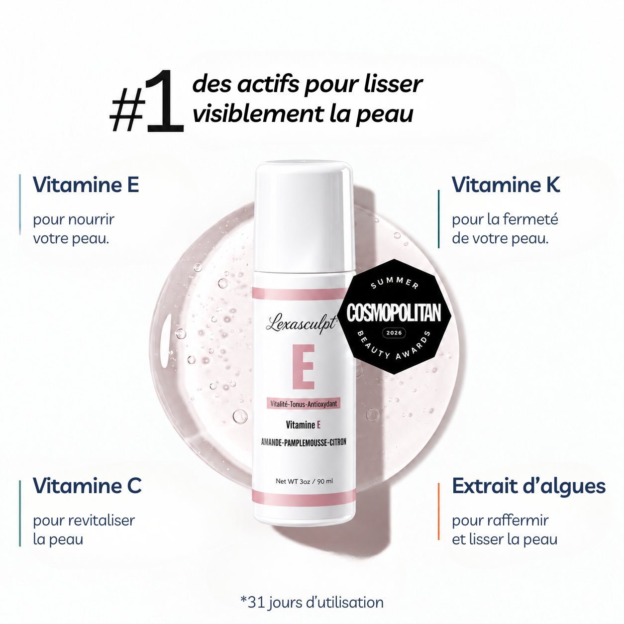 Lexa Sculpt Pro · Appareil anti-cellulite 3 en 1